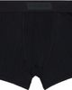 LGN Louis Gabriel Nouchi LGN Louis Gabriel Nouchi Black Asymmetrical Opening Cotton Boxer Briefs - 1