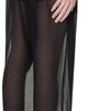 LGN Louis Gabriel Nouchi LGN Louis Gabriel Nouchi Black Jogging Large Transparent Trousers - 3