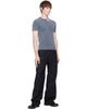 LGN Louis Gabriel Nouchi LGN Louis Gabriel Nouchi Indigo Straight Leg Pleat Denim Jeans - 4