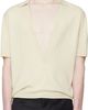 LGN Louis Gabriel Nouchi LGN Louis Gabriel Nouchi Off-White Short-Sleeved Polo - 1