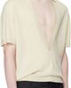 LGN Louis Gabriel Nouchi LGN Louis Gabriel Nouchi Off-White Short-Sleeved Polo - 2