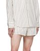 LGN Louis Gabriel Nouchi LGN Louis Gabriel Nouchi Off-White Striped Cotton Shorts - 4