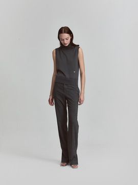 L’H.A.S Genderless Mid Rise Slim Flare Leg Pants