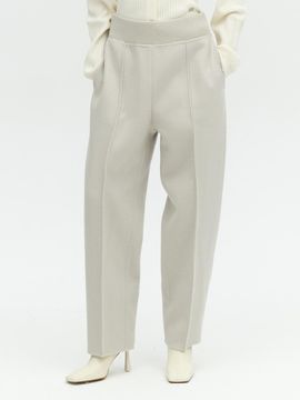 L’H.A.S HANDMADE WOOL BLEND PANTS_LIGHT BEIGE