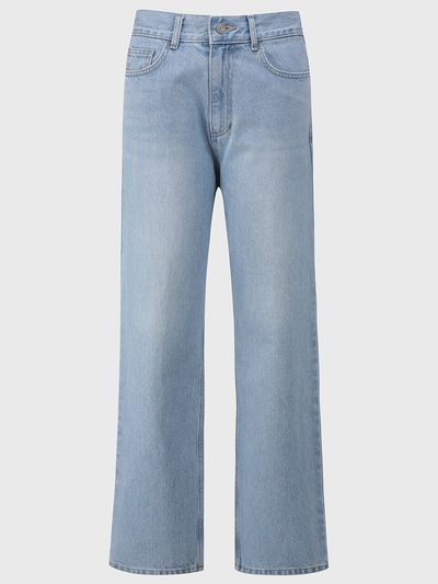 L’H.A.S Mid Rise Relax Jean_Blue