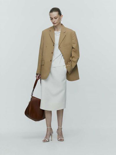 L’H.A.S Oversized Mens Jacket_Beige