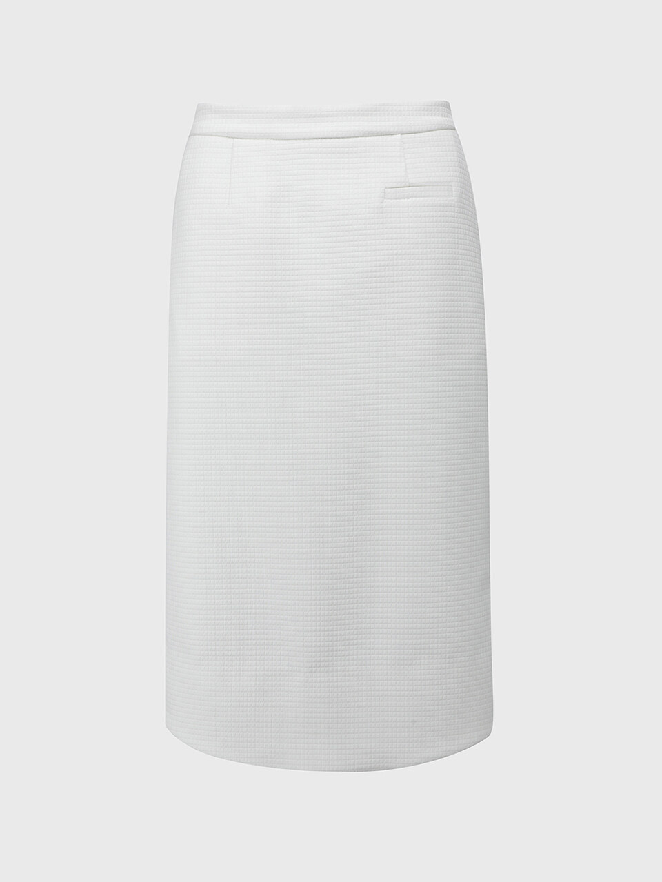 L’H.A.S Round Hem-Line Matelasse Skirt