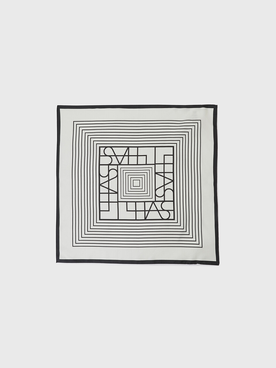 L’H.A.S Signature Symbol Silk Scarf Small