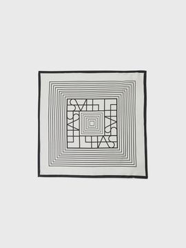 L’H.A.S Signature Symbol Silk Scarf Small