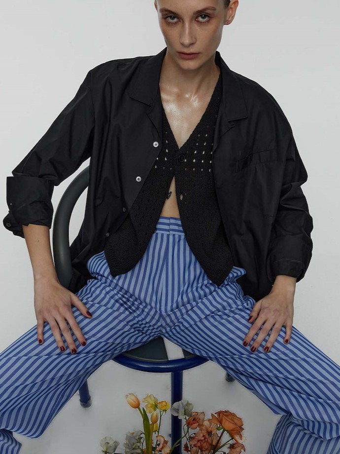 L’H.A.S V-neck Punching Vest _Black