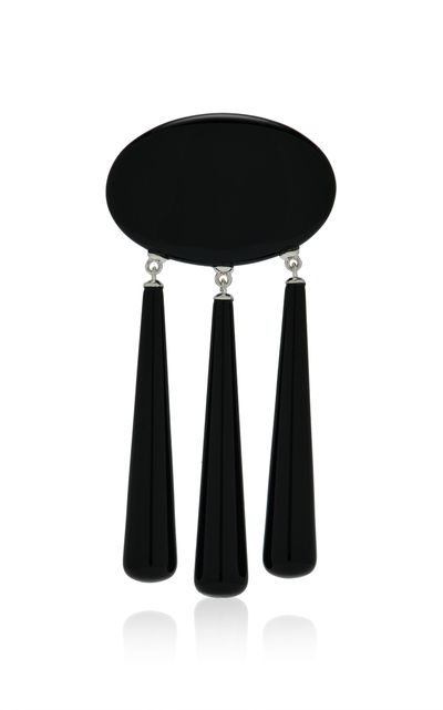 Lié Studio Lié Studio The Ethel Onyx Pin
