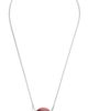 LIÉ STUDIO LIÉ STUDIO The Julia Necklace Silver Red Mookiate One - 1
