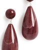 LIÉ STUDIO LIÉ STUDIO The Lola Earrings Silver Red Mookiate One - 1