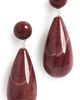 LIÉ STUDIO LIÉ STUDIO The Lola Earrings Silver Red Mookiate One - 5