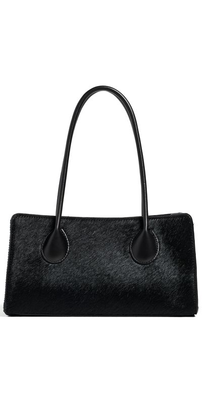 LIÉ STUDIO LIÉ STUDIO The Lou Bag Black Calf Hair One