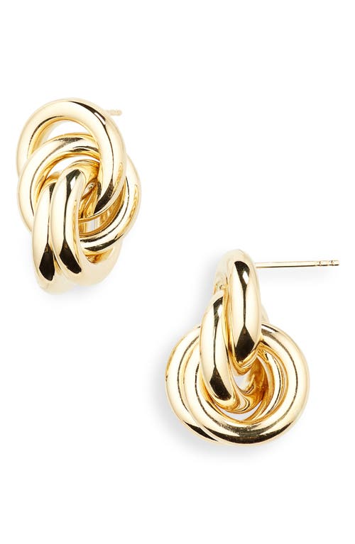Lié Studio Lié Studio Vera Knot Tie Sterling Silver Earrings