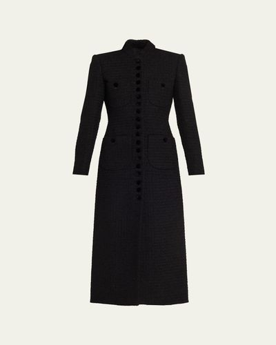 Liberowe Imperial Tweed Single-Breasted Coat