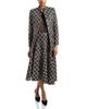 Liberowe Liberowe Embroidered Leather Midi Skirt - 2