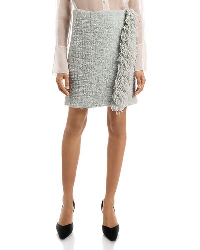 Liberowe Liberowe Mini Fringe Wrap Skirt