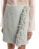 Liberowe Liberowe Mini Fringe Wrap Skirt - 5