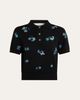 Libertine Bluebell Lane Cashmere Polo Sweater - 1