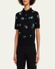 Libertine Bluebell Lane Cashmere Polo Sweater - 4