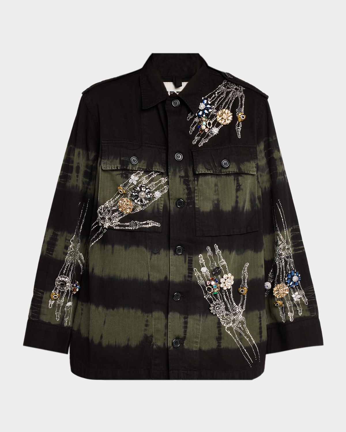 Libertine Buried Treasure Tie-Dye Utility Jacket