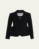 Libertine Feathered Single-Breasted Jacket - 1