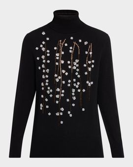 Libertine Sakura Cashmere Slim Turtleneck Sweater