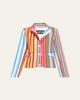 Libertine Tangier Stripe Linen Classic Jacket - 1