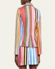 Libertine Tangier Stripe Linen Classic Jacket - 3