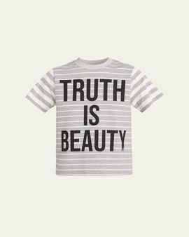 Libertine Truth Is Beauty Striped Short-Sleeve T-Shirt