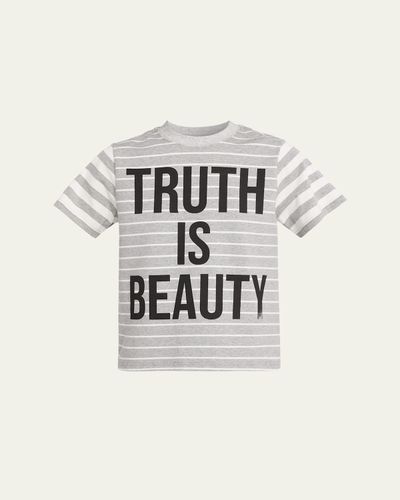 Libertine Truth Is Beauty Striped Short-Sleeve T-Shirt