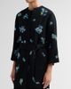 Libertine Women's Bluebell Lane Embellished Opera Wrap Coat - 4