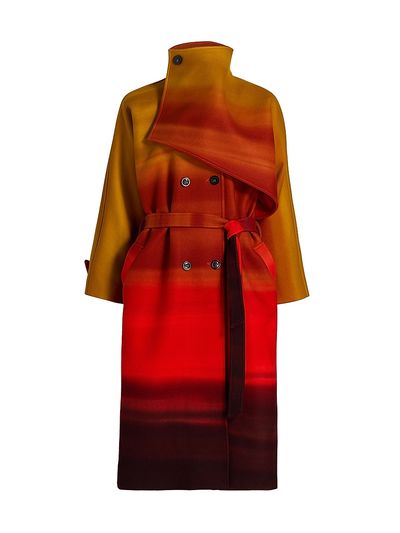 Libertine Women's California Sunset New Wave Wool Coat