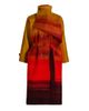 Libertine Women's California Sunset New Wave Wool Coat - 8