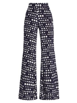 Libertine Women's Dot Dotism Wide-Leg Pants