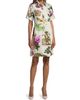 Libertine Women's Hollyhock Floral Linen Preppy Minidress - 2