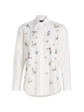 Libertine Women's Joy And Mirth New Classic Embellished Shirt