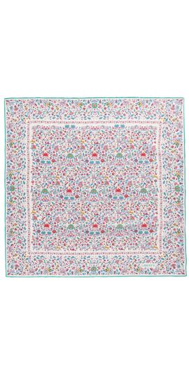 LIBERTY LIBERTY Imran Silk Scarf Cream One