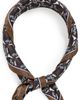 LIBERTY LIBERTY Iphis Silk Scarf Tan One - 1