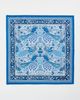 LIBERTY LIBERTY Peacock Garden Silk Scarf Blue One - 4