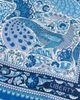 LIBERTY LIBERTY Peacock Garden Silk Scarf Blue One - 5