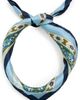 LIBERTY LIBERTY Prospect Trail Silk Scarf Blue One - 1