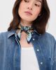 LIBERTY LIBERTY Prospect Trail Silk Scarf Blue One - 3