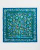 LIBERTY LIBERTY Tree of Life Silk Scarf Dark Green One - 4