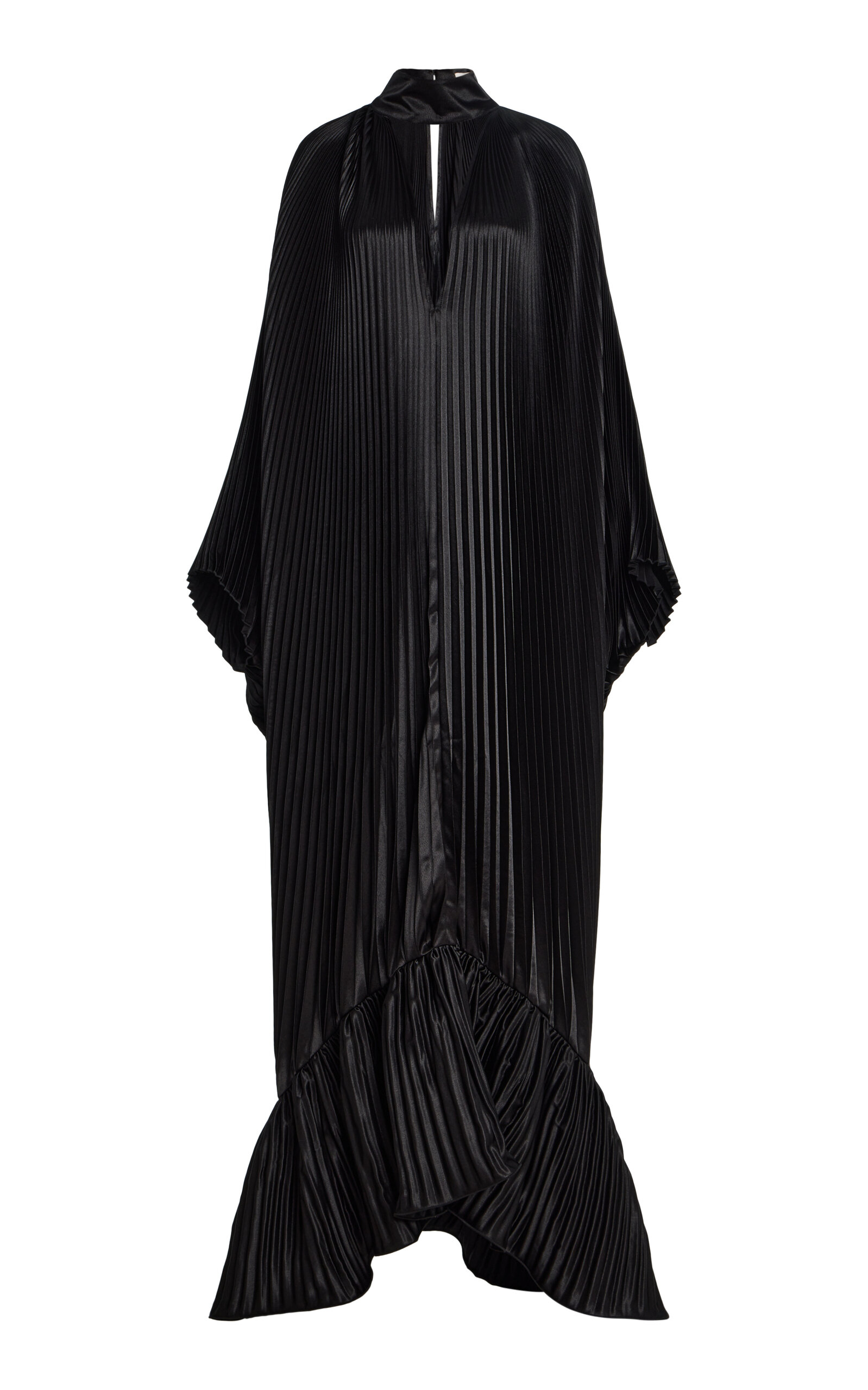 L'IDÉE - Mystique Pleated Shimmer Maxi Dress