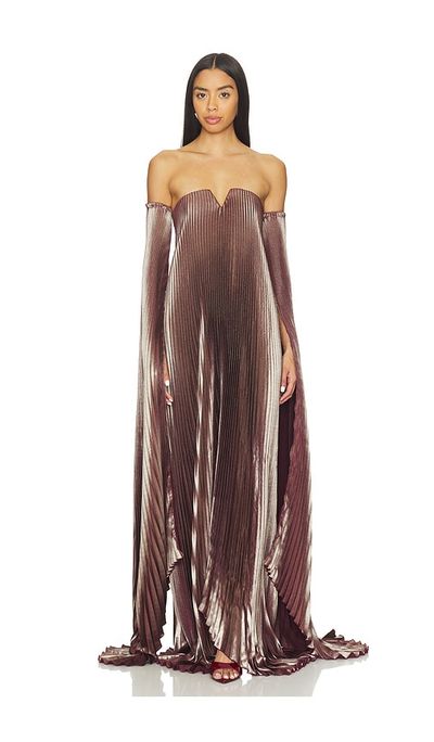 L'IDEE - Black Tie Gown With Drama Sleeves