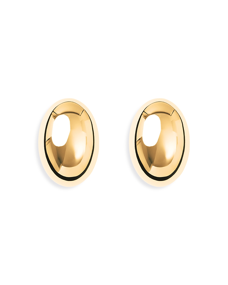 Lie Studio Lie Studio Camille Oval Stud Earrings