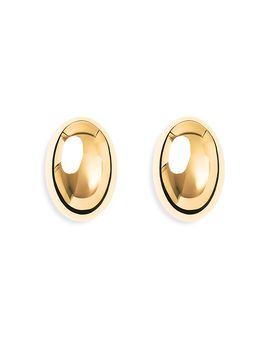 Lie Studio Lie Studio Camille Oval Stud Earrings